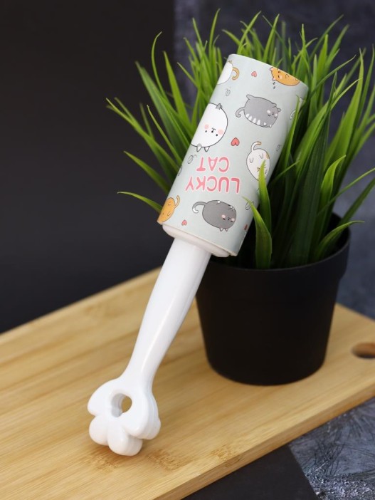 Ролик для чистки одежды &quot;White cat paw&quot;, 10 см*60 листов 