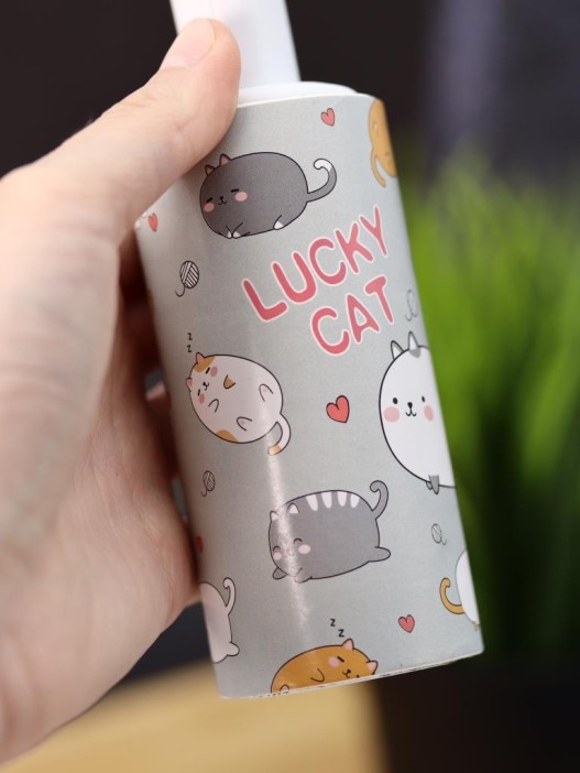 Ролик для чистки одежды &quot;White cat paw&quot;, 10 см*60 листов 