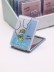 Зеркало шейкер раскладное &quot;Smile day Duck&quot;, голубое, 8*6 см 