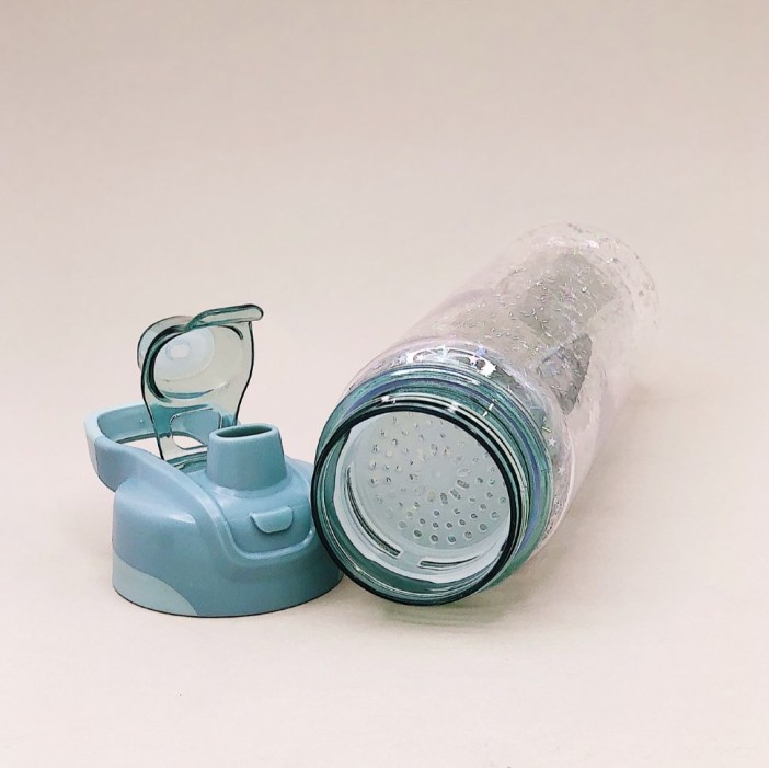 Спортивная бутылка "Sequins", pink (520ml) 