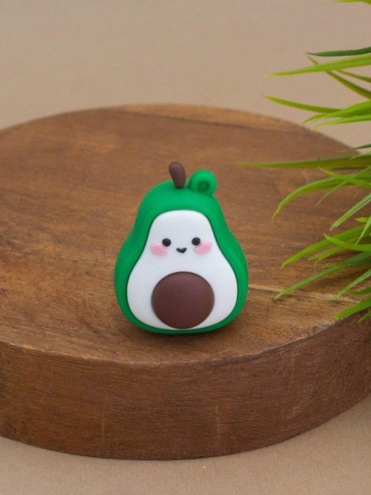 Точилка &quot;Авакадо&quot; зеленая 4*3см 