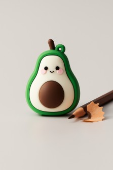 Точилка "Авакадо" зеленая 4*3см