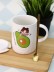 Кружка керамическая "Avocado hug" 