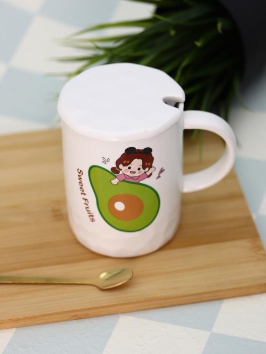 Кружка керамическая "Avocado hug" 