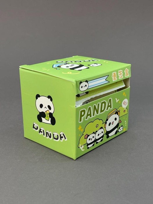 Стикеры в рулоне &quot;Panda&quot;, green 