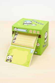 Стикеры в рулоне "Panda", green