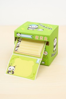 Стикеры в рулоне "Panda", green