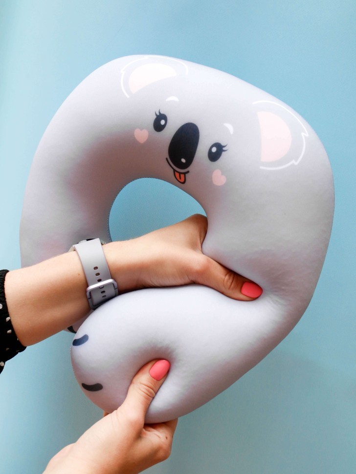 Игрушка- Подушка для шеи Hugme toys «Коала»