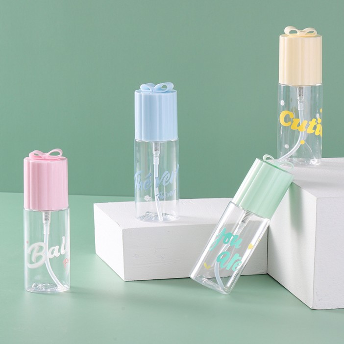 Дорожная бутылочка "Bow you are", green (35 ml) 