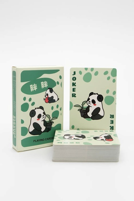 Игральные карты 54 шт. "PANDA" 6*9*1,8 см 