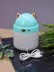 Настольный увлажнитель воздуха - ночник iLikeGift "Кошка", зеленый, (портативный, USB)