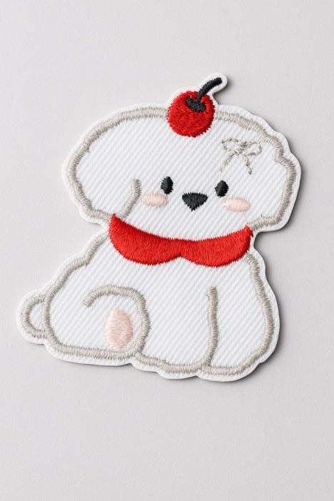 Термонашивка для одежды iLikeGift «Chubby dog» 4,2*5,5 см. 