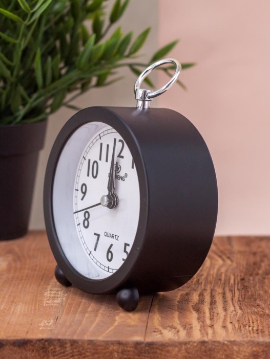 Часы-будильник &quot;Every day&quot;, black (12,2х12,2 см) 