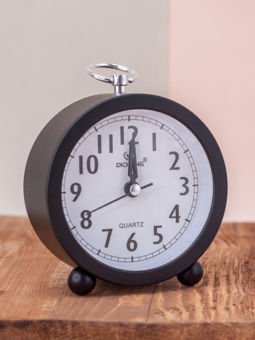 Часы-будильник &quot;Every day&quot;, black (12,2х12,2 см) 