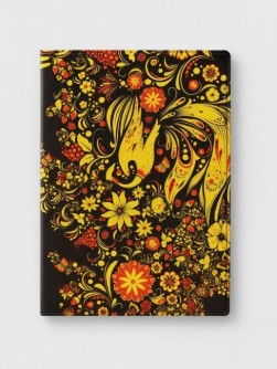 ОБЛОЖКА ДЛЯ ПАСПОРТА "HOHLOMA", плотность 600 мкм