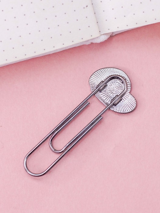 Закладка - скрепка &quot;Head dog&quot;, yellow 