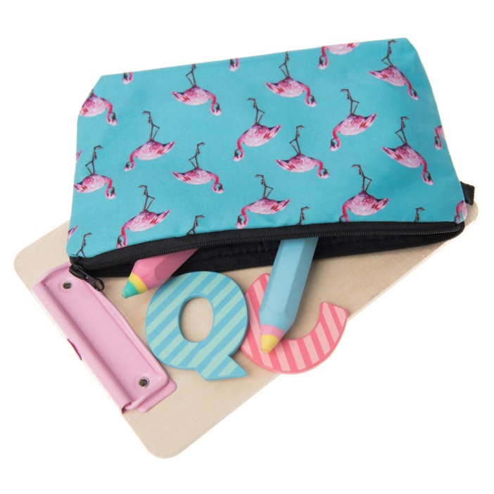 Косметичка Пенал &quot;Flamingo blue&quot; 