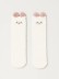 Носки iLikeGift «Fluffy ears», white, мужские/женские евро размер 37-41 
