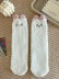 Носки iLikeGift «Fluffy ears», white, мужские/женские евро размер 37-41 