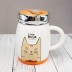 Кружка &quot;Love Cat&quot; (Yellow) (480ml) 