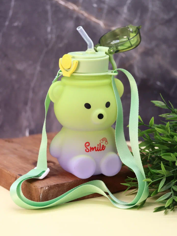 Бутылка «Lovely bear», green (600 мл)