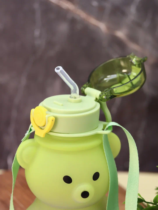 Бутылка «Lovely bear», green (600 мл)