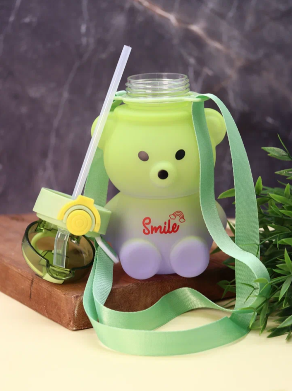 Бутылка «Lovely bear», green (600 мл)