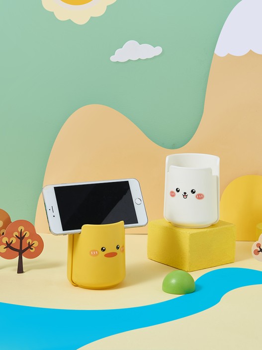 Стакан для канцелярских принадлежностей &quot;Bunny&quot;, white 