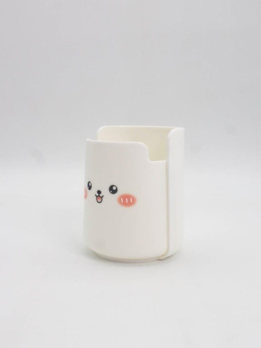 Стакан для канцелярских принадлежностей &quot;Bunny&quot;, white 