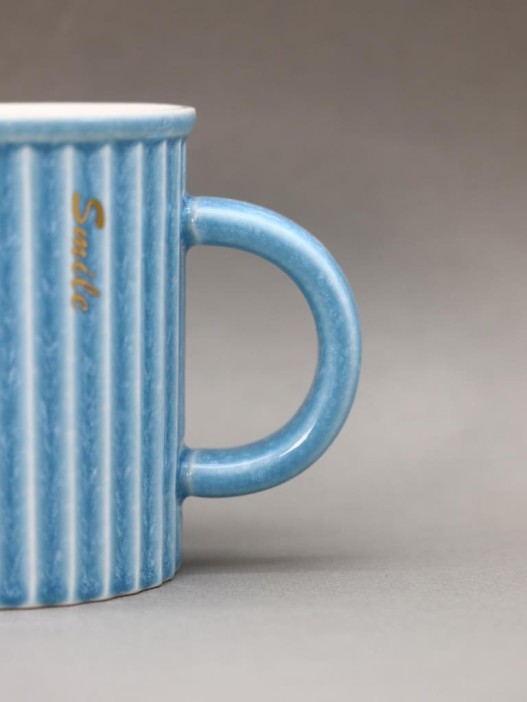 Кружка «Luck will smile today», blue (350 ml) 