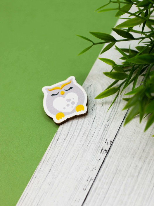 Значок ECO из дерева OWL 