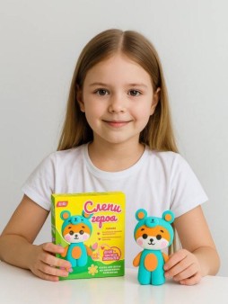 KiKi Слепи героя из пластилина "Лисёнок"