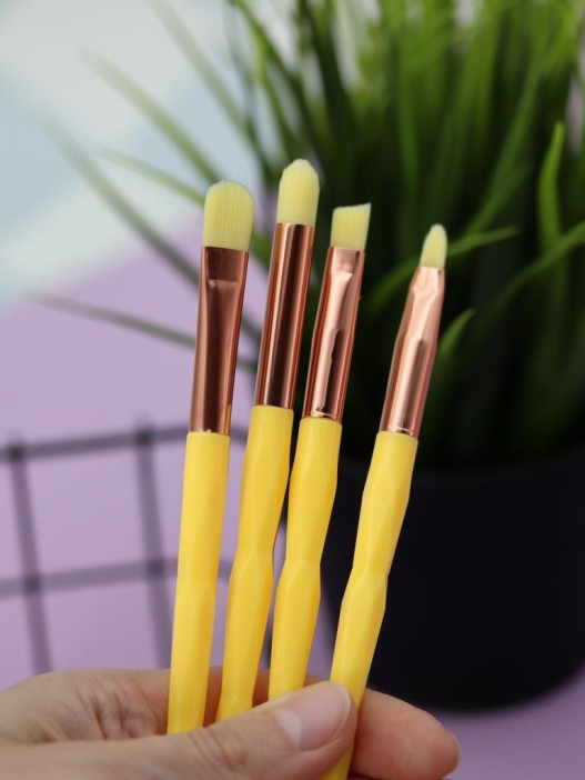 Набор кистей для макияжа &quot;Prism Beauty&quot;, 8 кистей, yellow 