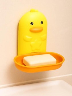 Мыльница настенная "Duck", orange