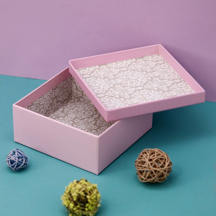 Подарочная коробка «Mopscorn», 15*15*6.5 