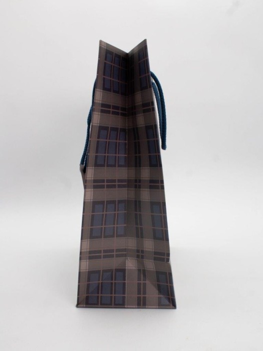 Пакет подарочный «Best man», blue (26*32*12.5) 