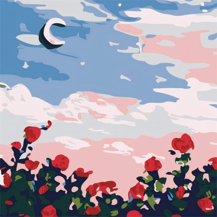 Картина по номерам на подрамнике Draw Me! «Scenery», (20*20 см) 