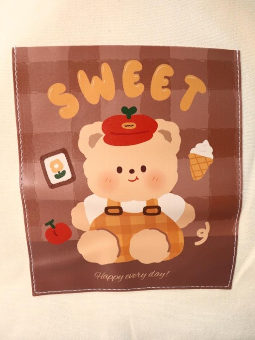 Сумка шоппер &quot;Sweet bear&quot;, white 