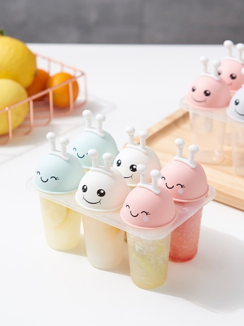 Формочки для мороженого «Aliens», 6 шт., mix (15,5*10,5*12 см) 