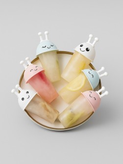 Формочки для мороженого «Aliens», 6 шт., mix (15,5*10,5*12 см)