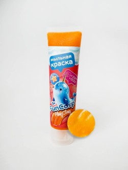 Мыльная краска "FunCorp Playclay", оранжевая (90мл)