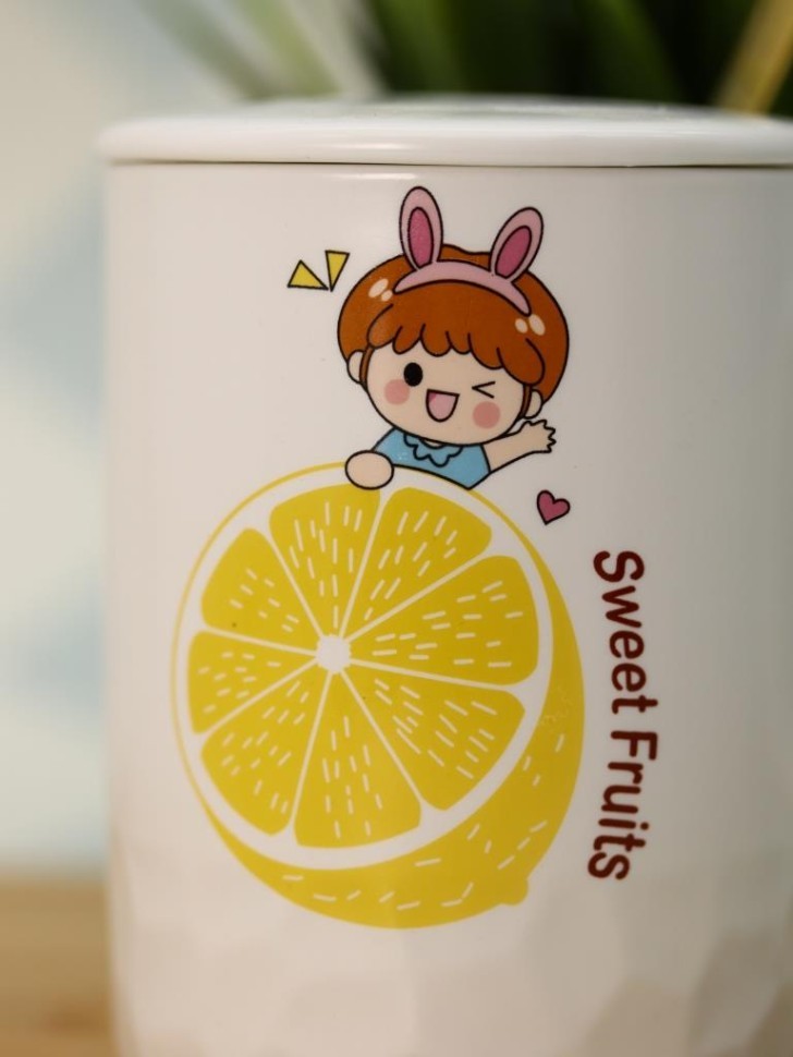 Кружка керамическая "Limon hug"