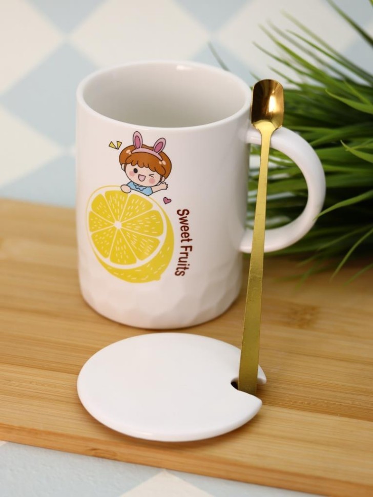 Кружка керамическая "Limon hug"
