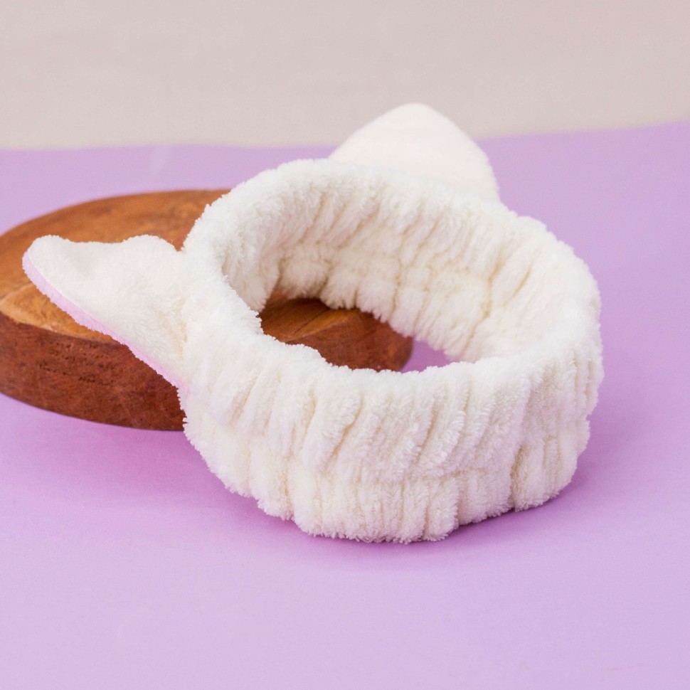Повязка на голову GIRLY "Кошка", желтая