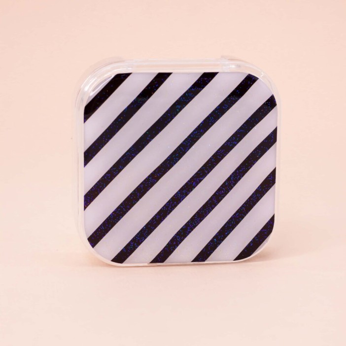 Контейнер для линз "Symbol Lines", white 