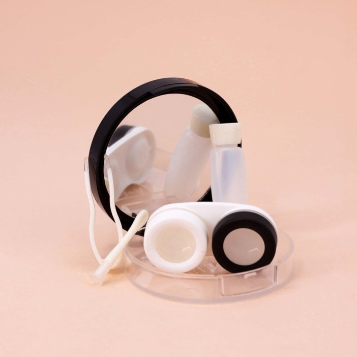 Контейнер для линз "Planet Venus", black 