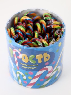 Карамель леденцовая «Трость», 60 шт.