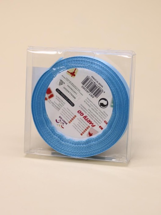 Лента для декора и подарков &quot;Ribbon of Joy&quot;, blue (1 см*1 м) 