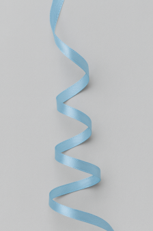 Лента для декора и подарков "Ribbon of Joy", blue (1 см*1 м)