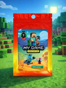 Набор для конструирования "My Game. Helicopter", 54 детали